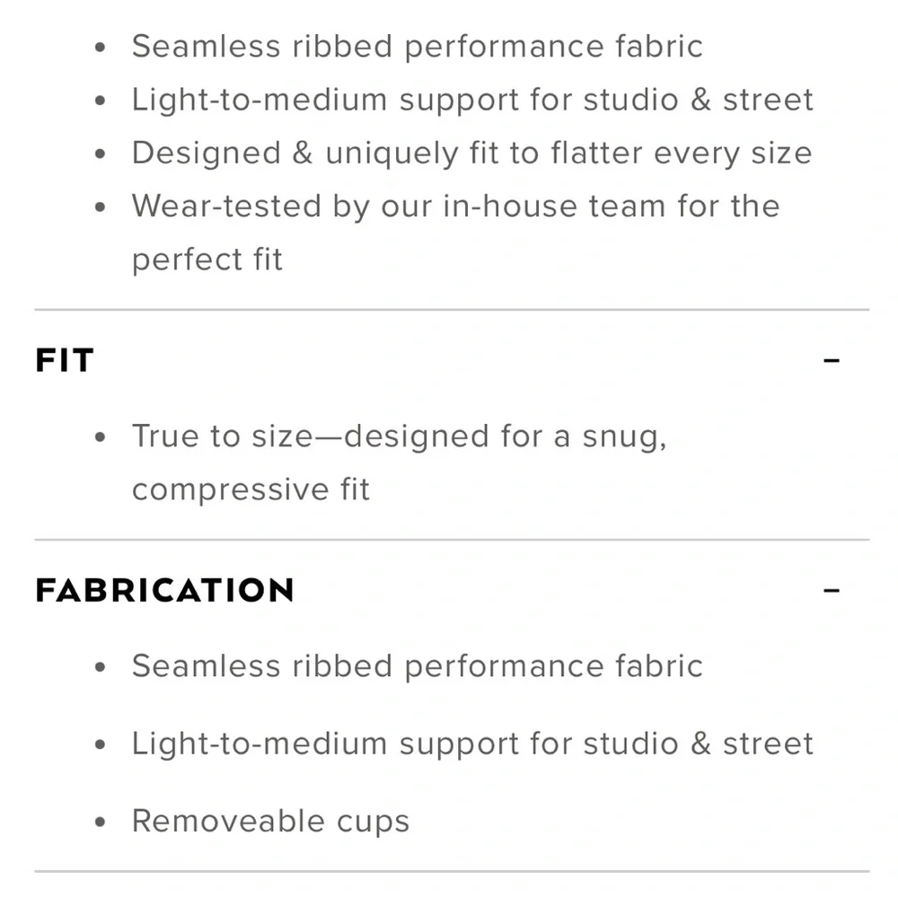 NWOT Alo Seamless Ribbed Favourite Bra Tank - Picture 6 of 6